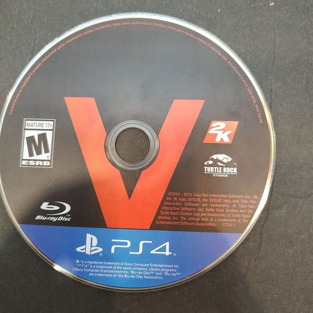 Evolve PlayStation 4 PS4 Game‎ DISC ONLY